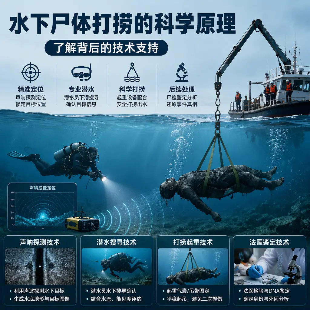 乐东水下尸体打捞的科学原理，了解背后的技术支持